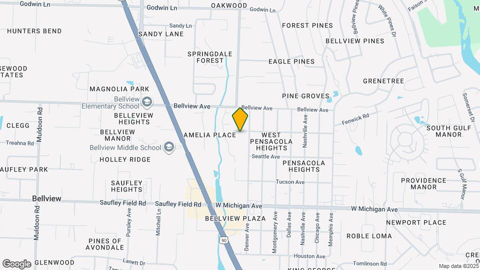 2625 Tupelo Ave Map and Location Details