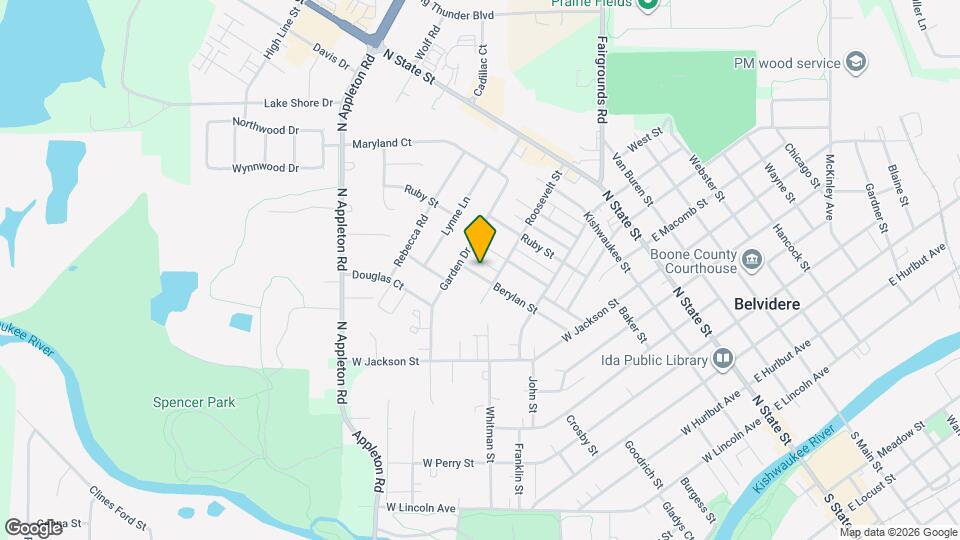 1217 beryland St, Unit 1217 beryland st belvider Map and Location Details