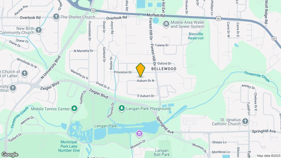 4824 Auburn Dr N Map and Location Details