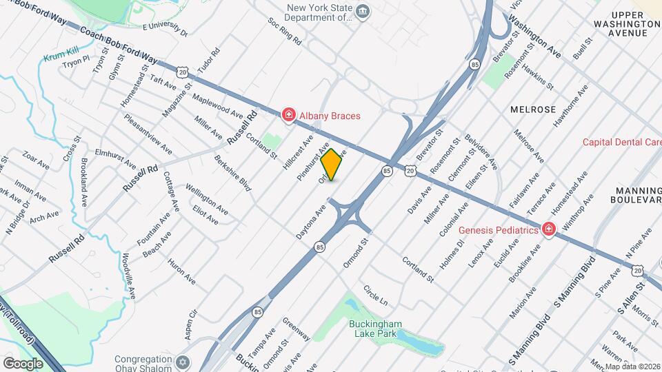 36 Daytona Ave Map and Location Details