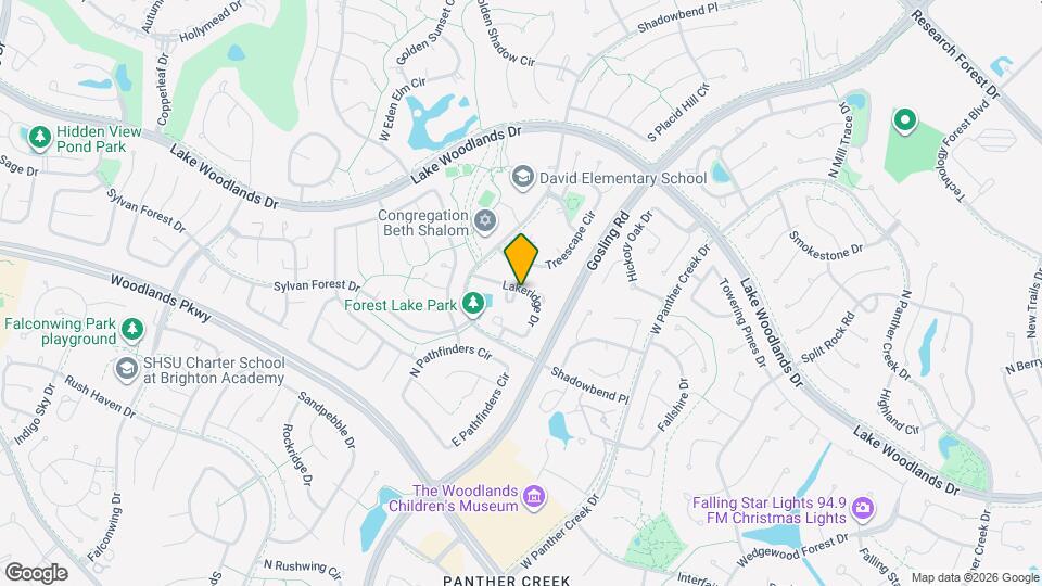 45 N Lakeridge Cir Map and Location Details