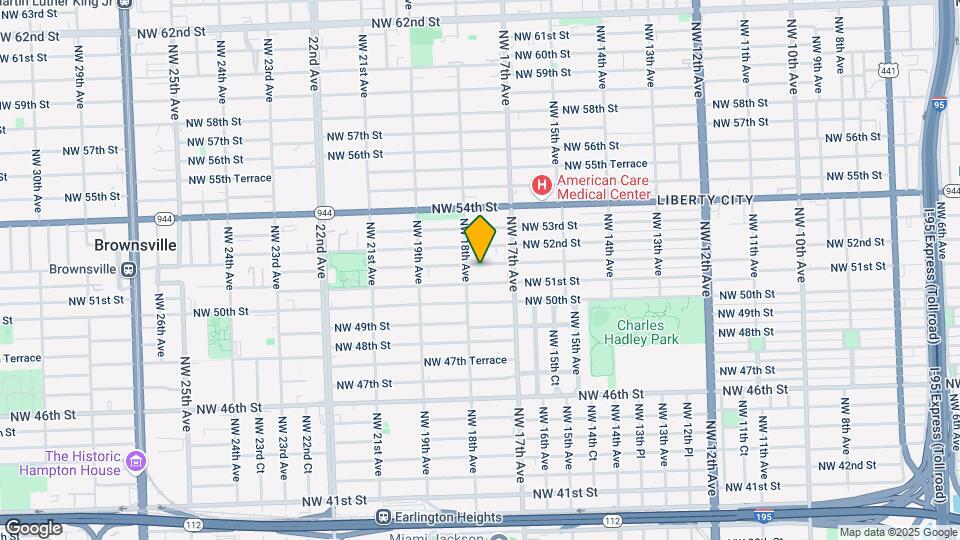 1770 NW 51st Terrace Map and Location Details