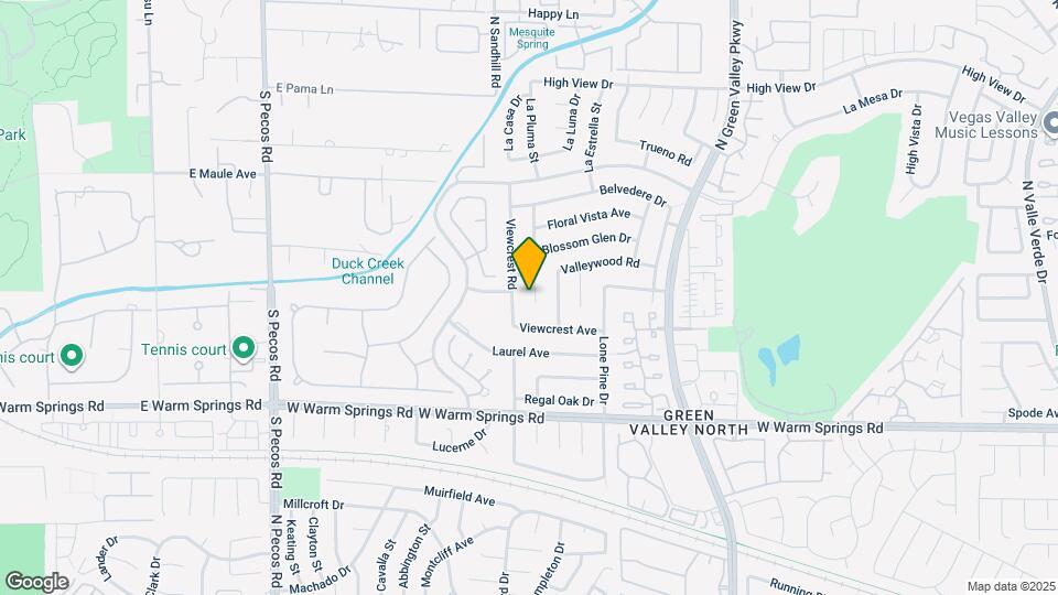 2341 Moorpark Way Map and Location Details