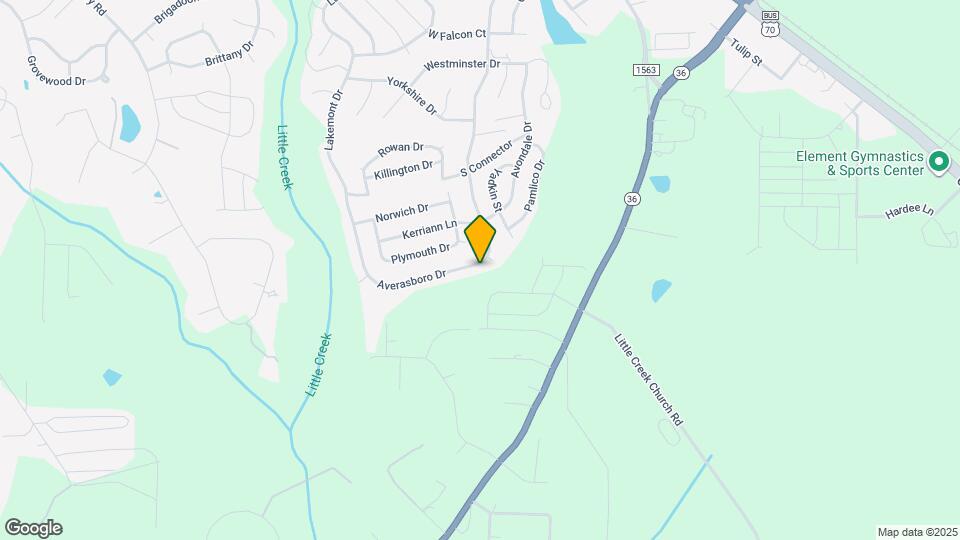 267 Averasboro Dr Mapa y Detalles de la Ubicación