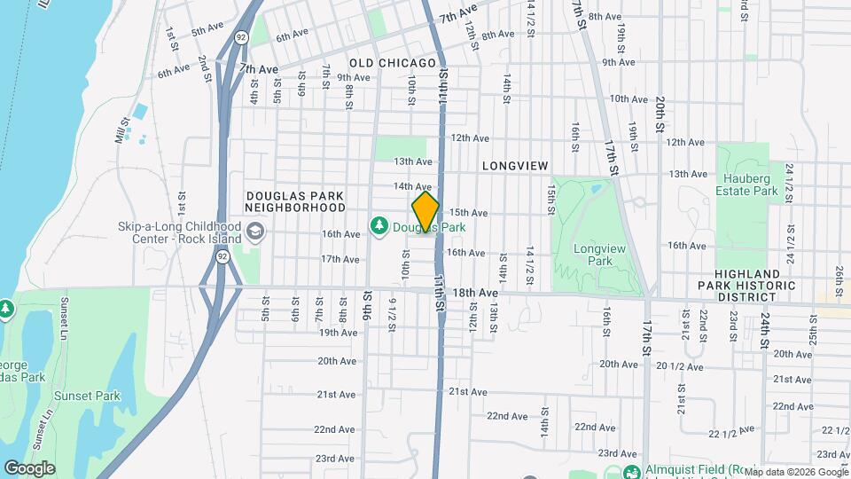 1020 16th Ave Map and Location Details