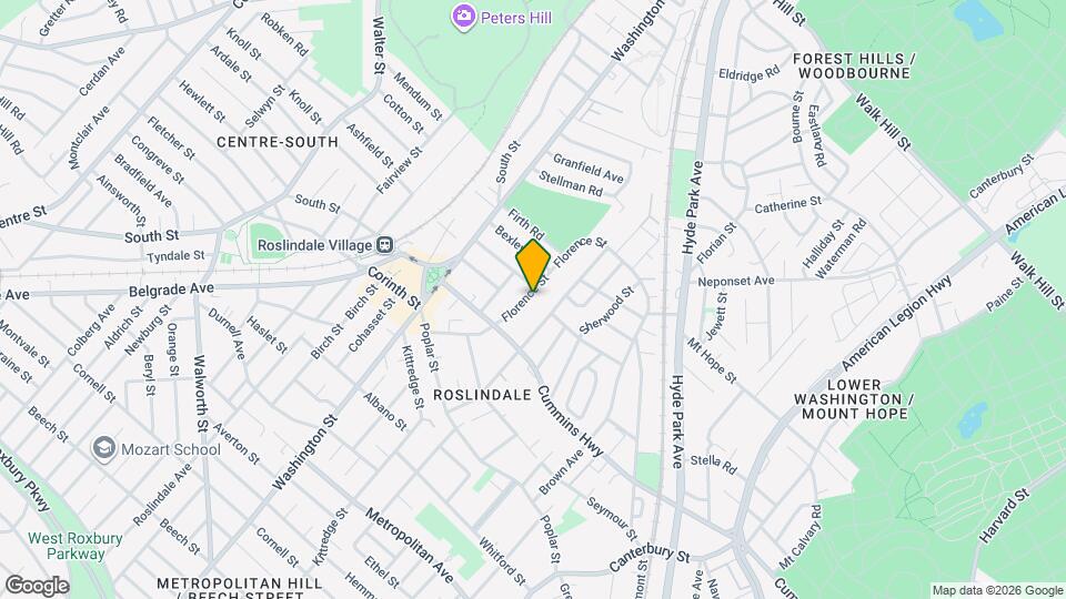 93 Florence St Map and Location Details