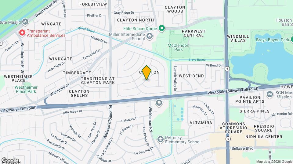 4002 Cedar Ridge Ct Map and Location Details