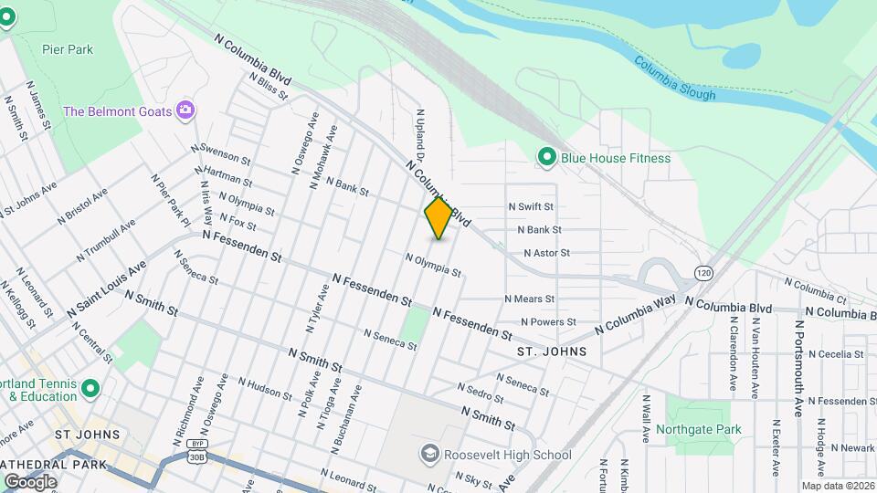 10106 N Calhoun Ave Mapa y Detalles de la Ubicación