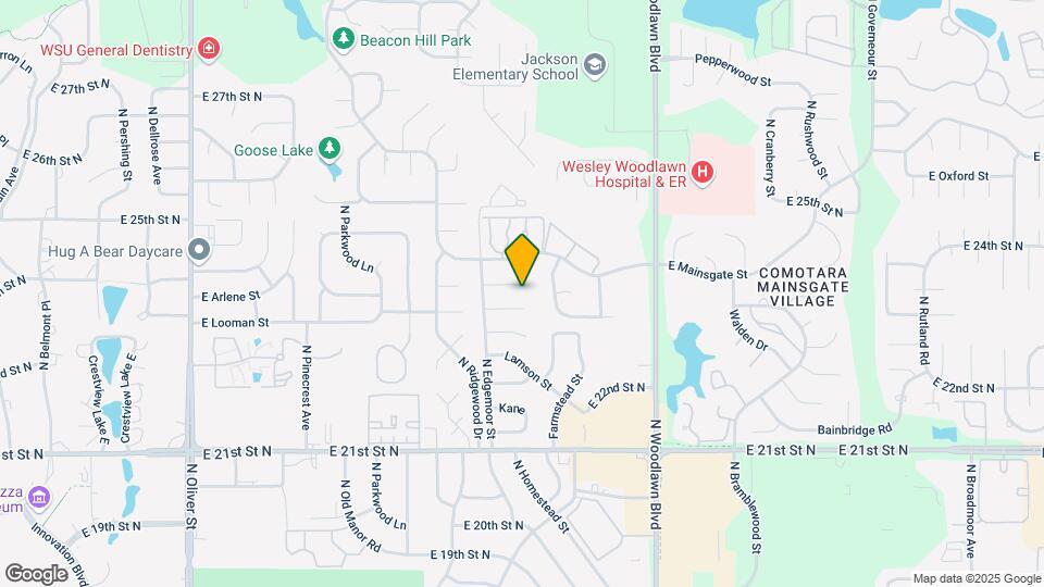 5743 E Ayesbury Cir Map and Location Details