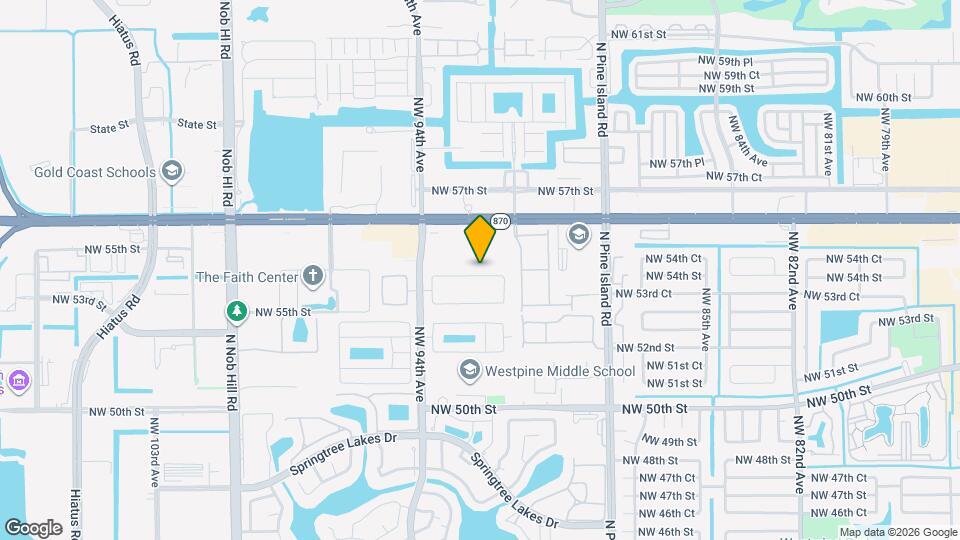 9283 NW 55th St Map and Location Details