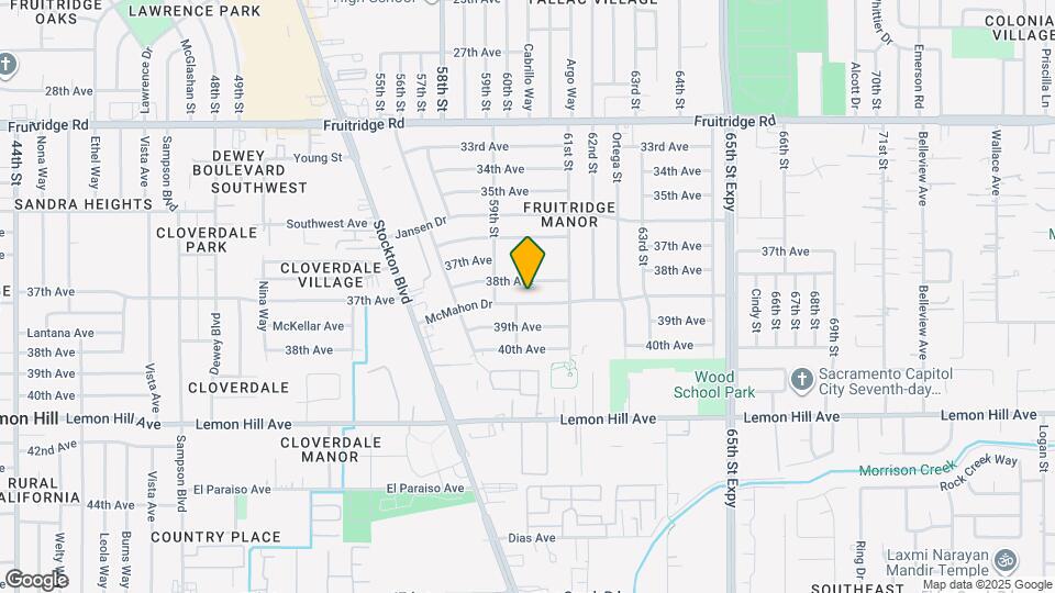 6025 McMahon Dr Map and Location Details