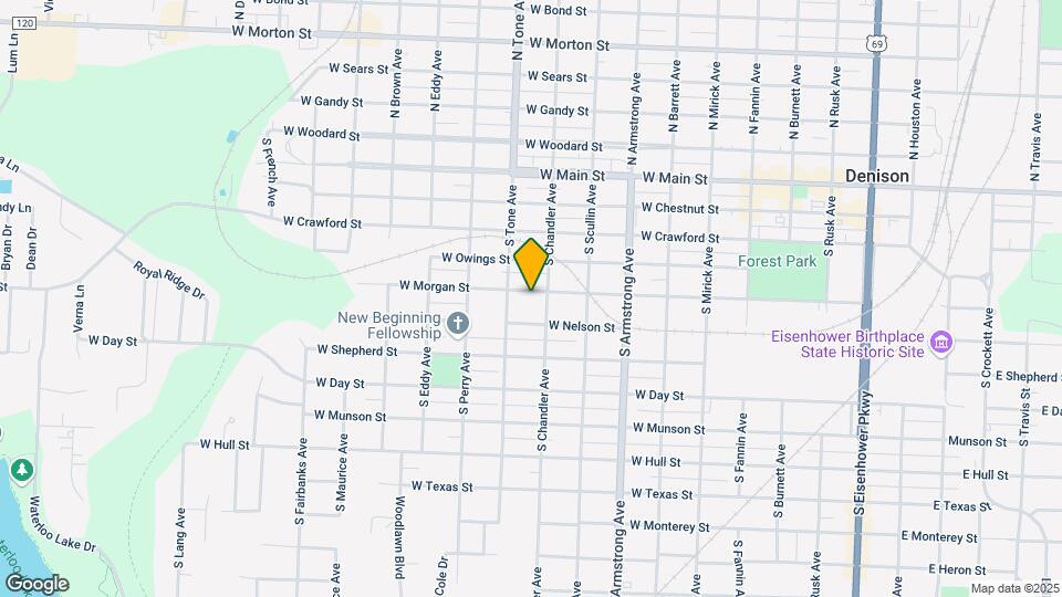 1014 W Morgan St Map and Location Details