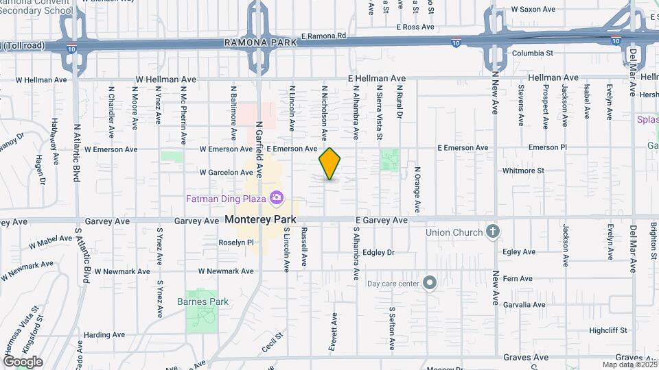 214 N Nicholson Ave Map and Location Details