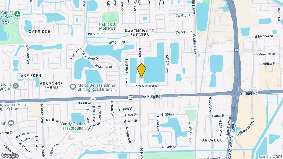 5740 N Park Rd Map and Location Details