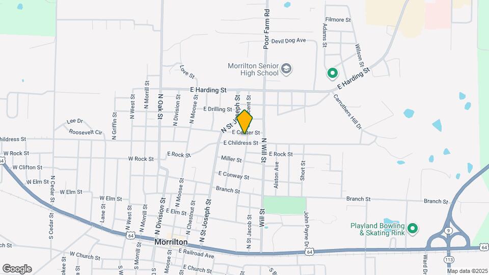 801 St Vincent St Map and Location Details