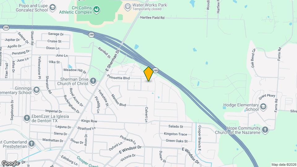 3919 Canton Ct Map and Location Details