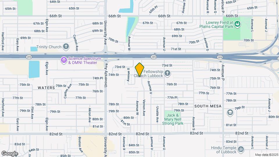 7410 Avenue W Map and Location Details