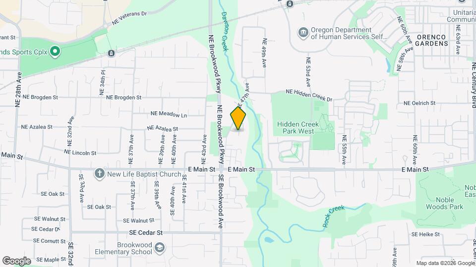 4638 NE Beaumead Ln Map and Location Details