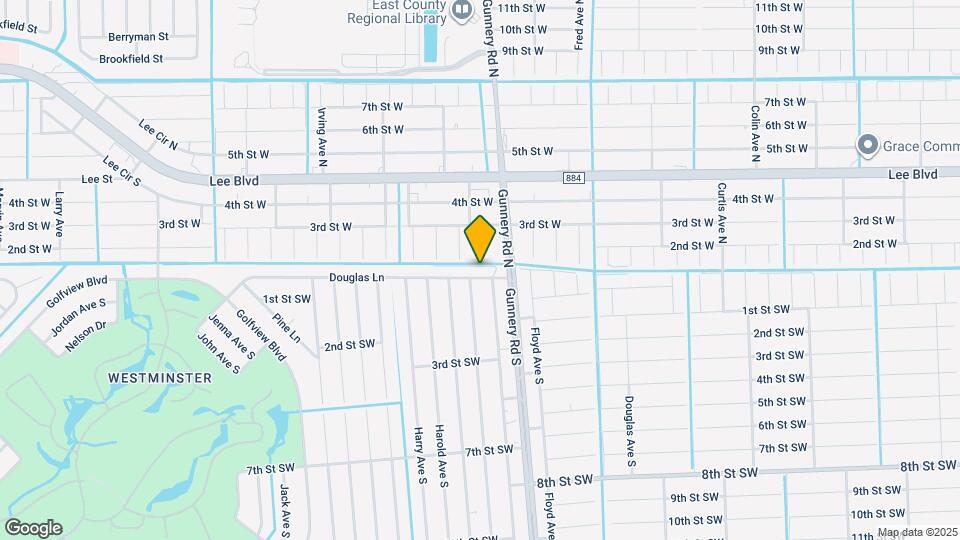 4414 Douglas Ln Map and Location Details