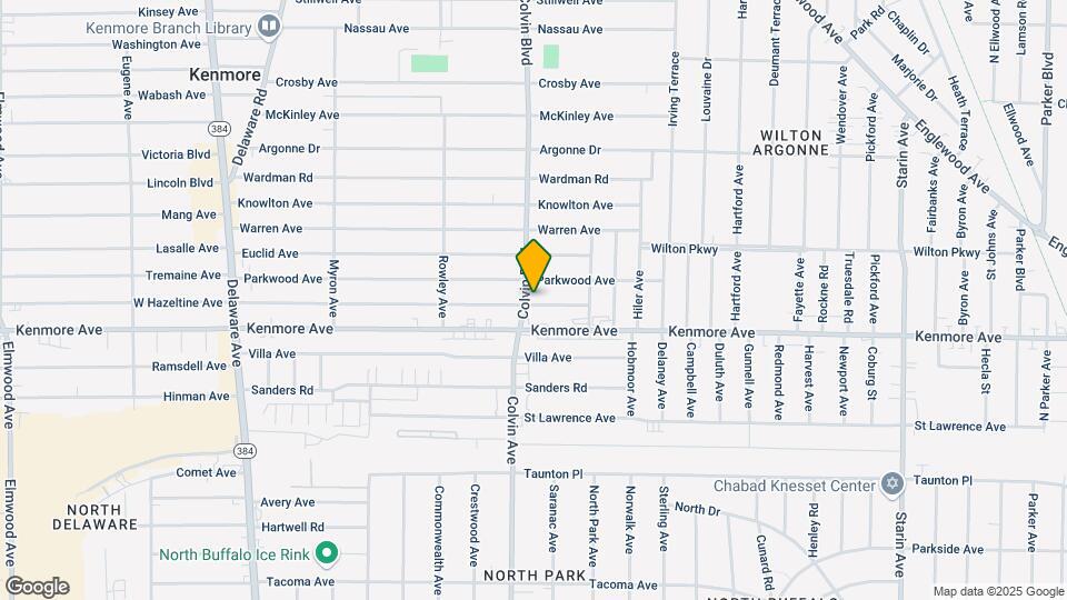 679 Colvin Blvd, Unit UPPER Map and Location Details