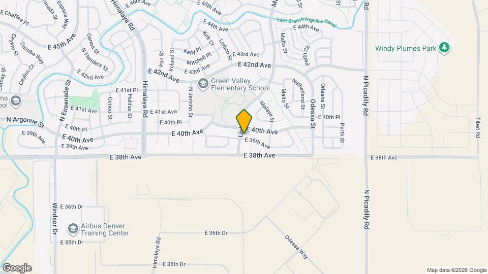 3906 N Lisbon St Map and Location Details
