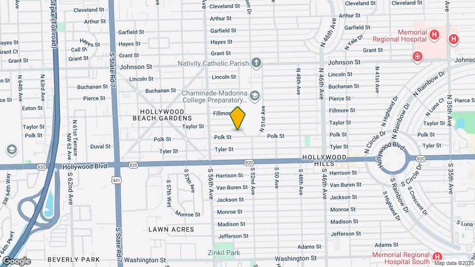 5301 Polk St Mapa y Detalles de la Ubicación