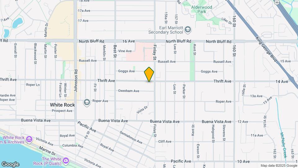 15568 Thrift Ave Map and Location Details