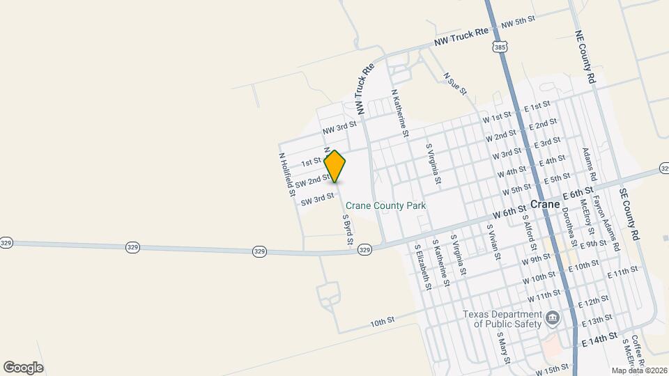 206 S Byrd St Map and Location Details