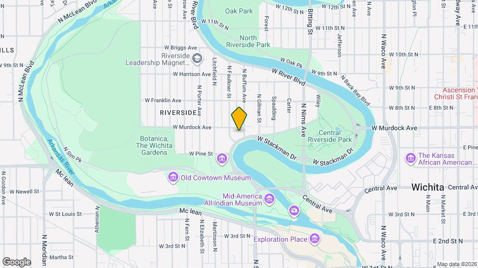 715 N Buffum St Mapa y Detalles de la Ubicación