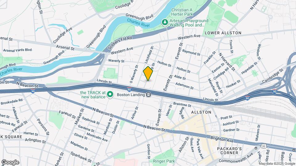 17 Antwerp St, Unit 1 Map and Location Details