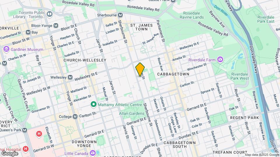 433 Sherbourne St Map and Location Details
