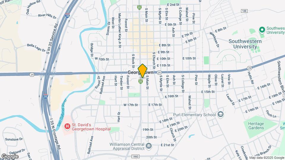 1221 S Austin Ave Map and Location Details