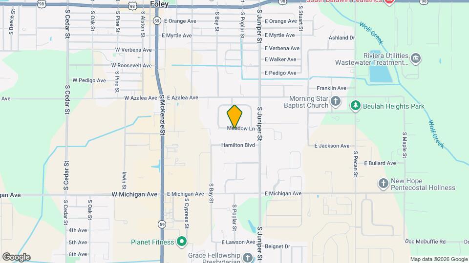 502 Meadow Ln Map and Location Details