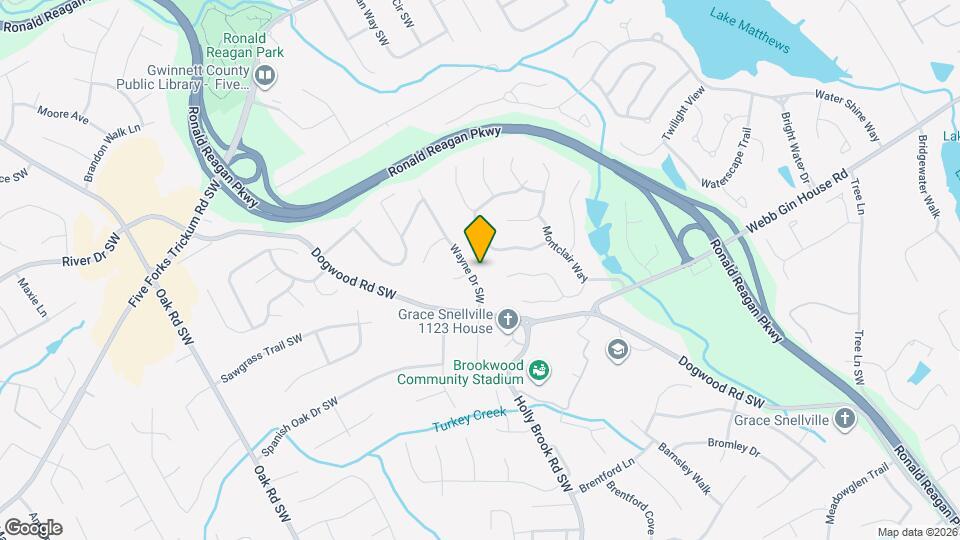 1088 Wayne Dr SW Map and Location Details