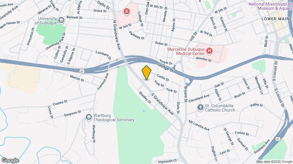 222 S Grandview Ave Map and Location Details