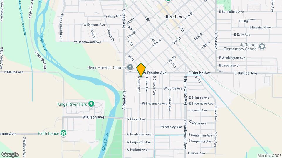 972 S Hope Ave Map and Location Details