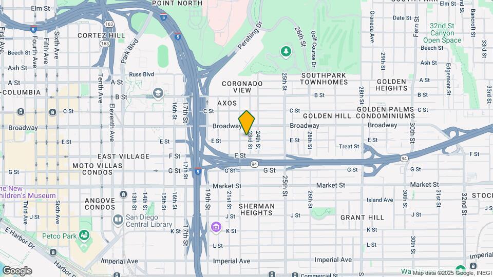 2220-2226 E St Map and Location Details