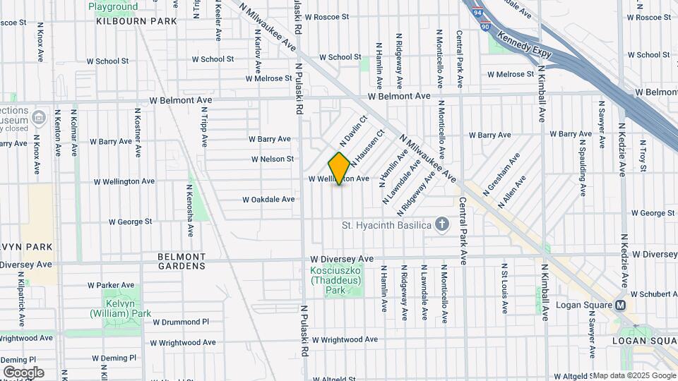 2944 N Springfield Ave, Unit 2 Map and Location Details