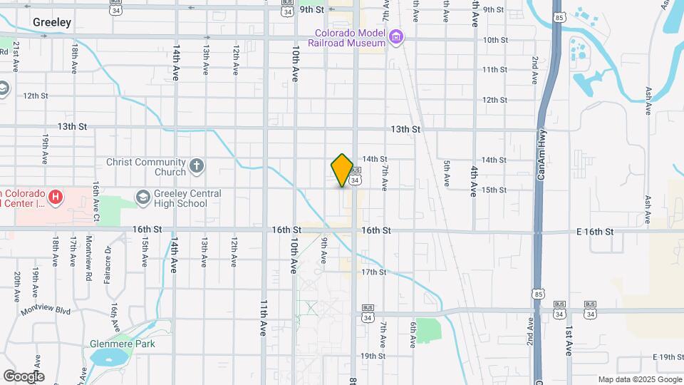 816 15th St Map and Location Details