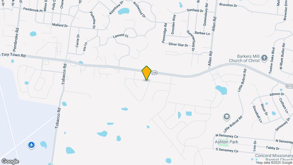 700 Princeton Cir Map and Location Details