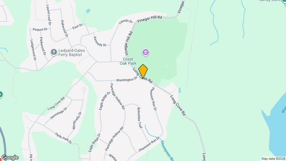 821 Long Cove Rd Map and Location Details