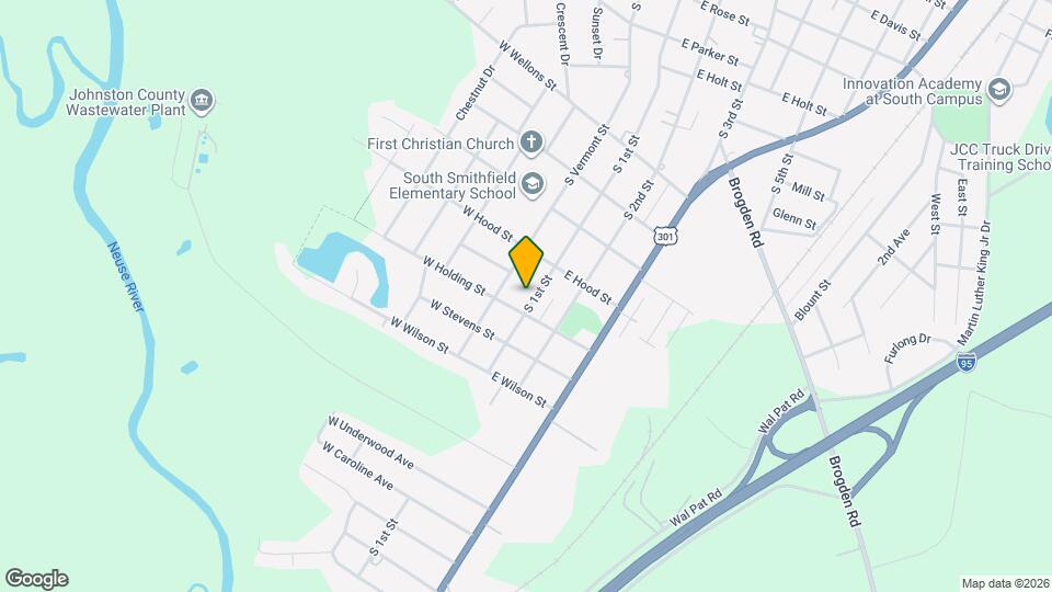 1210 S 1st St Map and Location Details