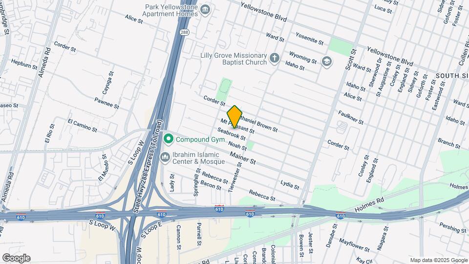 3548 Seabrook St Map and Location Details