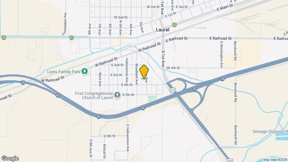 316 Cedar Ave Map and Location Details