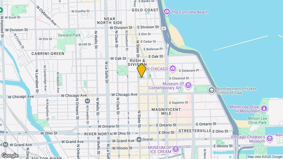 28 E Chestnut St Mapa y Detalles de la Ubicación