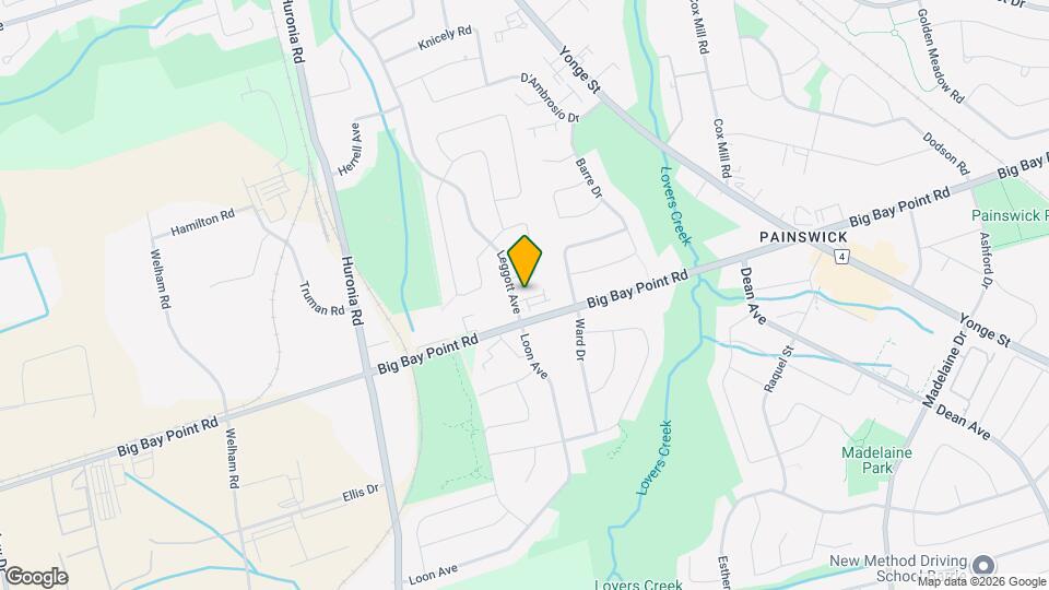 1 Leggott Ave Map and Location Details