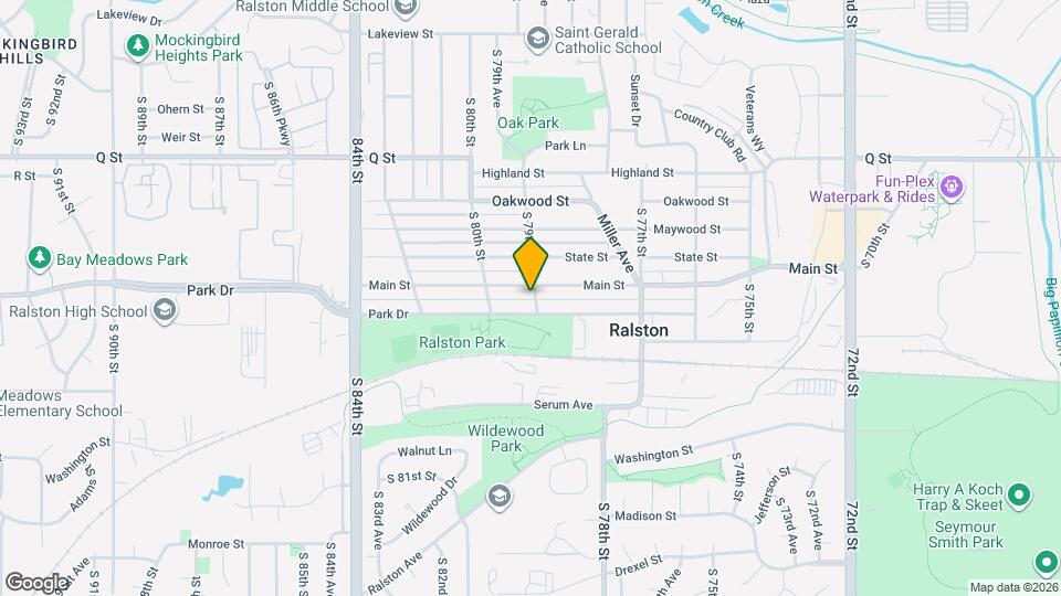 5604 S 79th St Map and Location Details