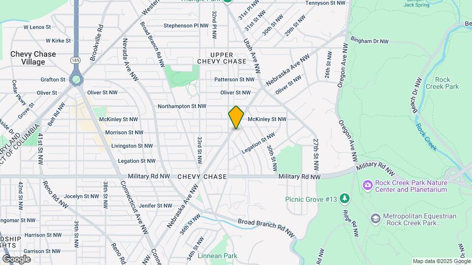 5521 Nebraska Ave NW Map and Location Details