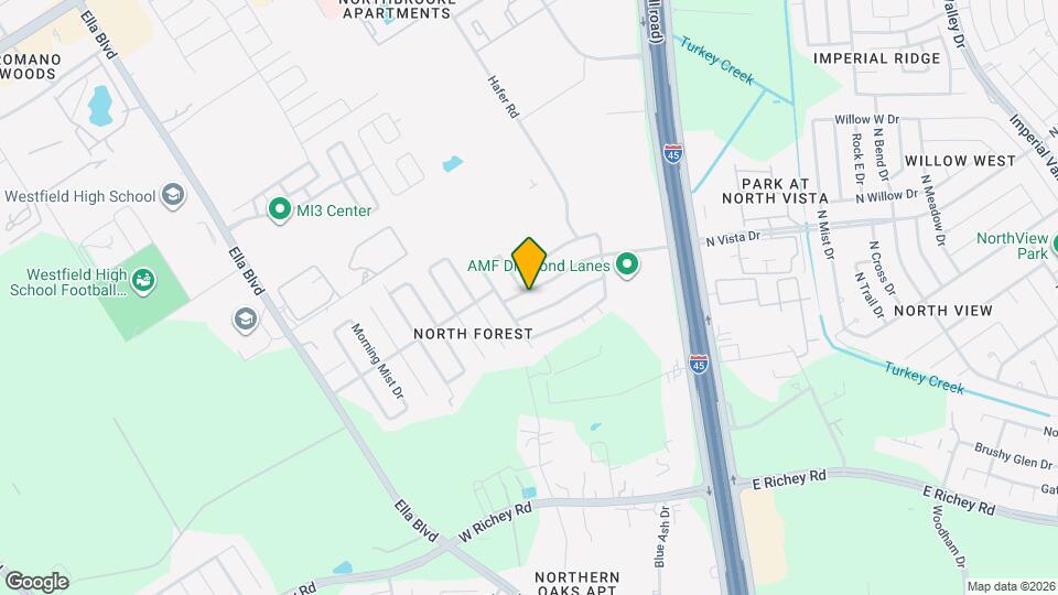 431 N Forest Blvd Map and Location Details