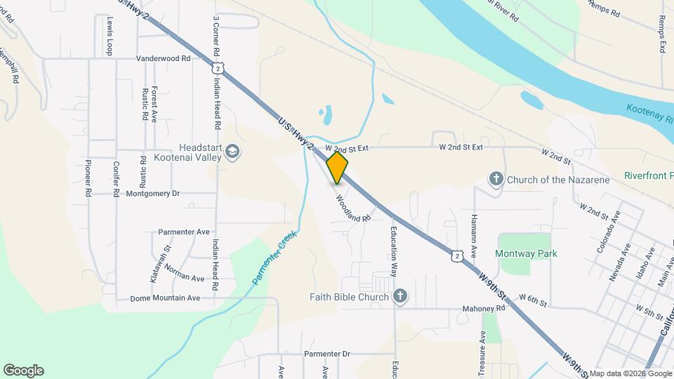 202 Woodland Rd Mapa y Detalles de la Ubicación